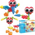 Kid KNEX Infantil; 55 pçs; 3 +; Brinquedo Educativo STEM, 30 modelos, Zoo friends