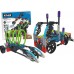 KNEX 206 pcs p/ montar, Kit Robótica Estrutural, 12 em 1 carros de corrida, caminhões 7+