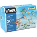 KNEX Kid 5+ Construção Kit Robótica Estrutural 20 modelos com 353pcs k´nex