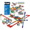 KNEX 35 Modelos de Construção, Kit Robótica Estrutural com 522 peças k´nex