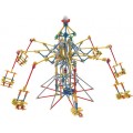 Chapeu Mexicano Swing Ride compativel Knex, Kit Robótica, Montagem c/ Motor 492 pcs