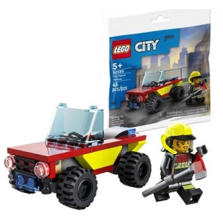 Veiculo patrula bombeiro 5 + com 45 peças Fire Patrol Vehicle LEGO 30585