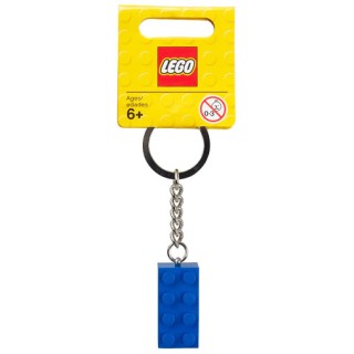 Chaveiro Lego Original Azul 850152 LEGO® Blue 2x4 Stud Keyring