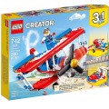 Avião  Lego 7 a 12 anos 200 peças LEGO Creator 3 em 1 Piloto Veiculos Brinquedo Educativo