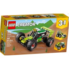 Buggy Off-road LEGO® Creator 3-in-1 Escavadeira e Trator ATV 160 peças 7+