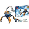 Máquina Exploração Gelo 6 a 12 anos com 214 peças LEGO City educativo garra mecanica