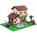 Casa de Família: Garagem, Larareira. Fábrica e Vila LEGO 3x1 Montagem 756 peças