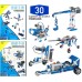 Compativel 9686 30x1, Kit Robotica Mecanismos Fundamental 1 e 2 Motorizado