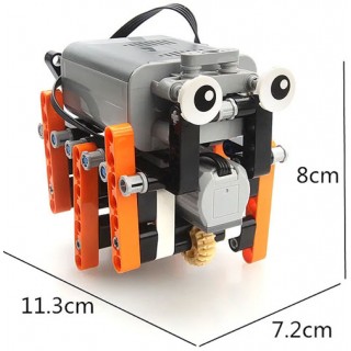Criatura Robô 6 pernas Kit Robótica motorizado STEM compativel com Lego