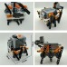 Criatura Robô 6 pernas Kit Robótica motor compativel Lego Controle Remoto