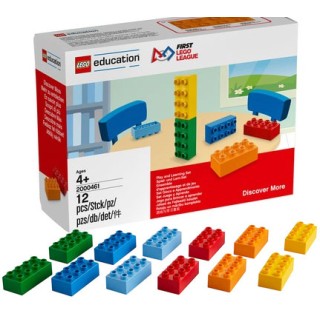 Lego Education 2000461 Discover More 12 Blocos 4x4 coloridos
