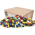 Conjunto LEGO Education Brick com 884 blocos p/ montar, 9 cores e 11 tamanhos