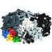 Kit LEGO Education Rodas, Monta 12 veículos simultâneos, 286 pçs p/ montar, 4+, Pré 1 e 2