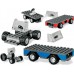 Kit LEGO Education Rodas, Monta 12 veículos simultâneos, 286 pçs p/ montar, 4+, Pré 1 e 2