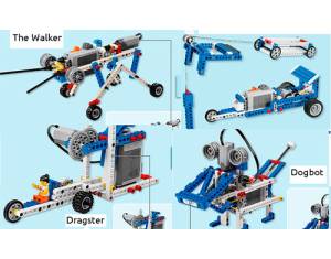 Lego Education 9686, Kit Robotica Mecanismos Motorizados 396pcs