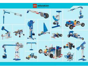 Lego Education 9686, Kit Robotica Mecanismos Motorizados 396pcs