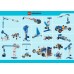 Lego Education 9686, Kit Robotica  Mecanismos Simples Motorizados 396 pcs