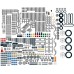 9695 LEGO Mindstorms Education Resource Set, Kit c/ 817 pçs diversas: Rodas, Conectores...