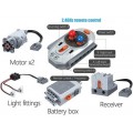 Power Functions Compatível com Lego 1x Controle 2x Motores 1x Receptor Infrared