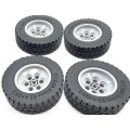 Lego Roda Aro pneu 62.4x20mm LEGO® Original 32019 (PACK 4 RODAS)