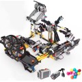 Kit de Robótica Motorizado 1797pcs Projeto Circuito Transporte bolas STEM