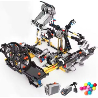 Kit de Robótica Motorizado 1797pcs Projeto Circuito Transporte bolas STEM