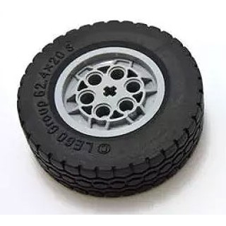 Lego Roda Aro pneu 62.4x20mm LEGO® Original 32019