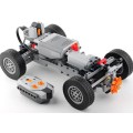 Veiculo Completo Chassi Controle Motor Rodas 62.4x20mm compatível Lego