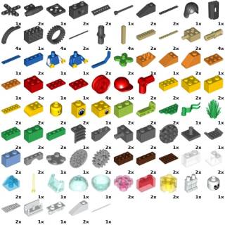 Lego Serious Play 2000410 Dinamicas 147pcs
