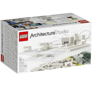 LEGO Architecture Estúdio com 1210 Peças, Kit LEGO Arquitetura