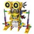 Robô Canguru 125 pçs, Kit de Robótica Infantil Educativo Motorizado p/ Montar STEM 6+