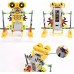 Criatura Robôs 3x1 Compatível Knex 2 motores, 208pcs Kit Robótica Infantil STEM 6+ 