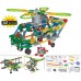 Helicoptero Kit Robótica motorizado Compativel c/ K'NEX 342 pcs 3 projetos ou +