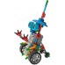 Robô com Rodas 120 pçs, Kit de Robótica Infantil Educativo Motorizado p/ Montar STEM 6+