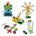 Maker Kit 5em1 Artesanal DIY STEM 8+ Robótica Simples Elevador Atirador