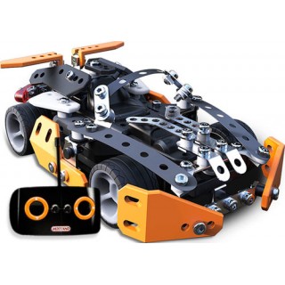 STEM Kit de Robótica Educativo, 154 pçs, Meccano Roadster 2 em 1 c/ Controle Remoto
