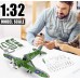 Avião Metálico Kit Robótica estrutural Iniciantes 331 pçs Montagem parafusos