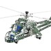 Helicoptero Educativo 449 pçs Robótica Estrutural Montagem parafuso porcas