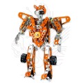 Metal Robô Trator Escavador parafusos 2 em 1 Robótica Estrutural 389 pçs