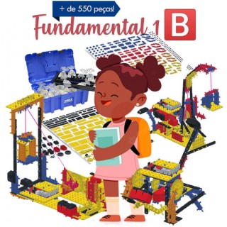 Kit Robótica Educacional Completo 3 a 5 alunos/kit 550pcs Fundamental 1B 4º e 5º ano