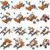 Carro 2em1, Brinquedo Parafusos Montar e Desmontar 69pcs + 29pcs EXTRA