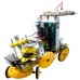 IPROG Kit Robótica Programável, Mini curso Robótica, 6 projetos, Controle Remoto, Sensores