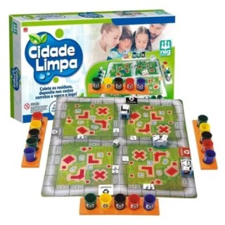 Jogo cidade limpa educativo coleta seletiva lúdica 5+
