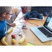 Makey Makey Kit Programação Fácil, Kit Educacional STEM, 8+, Crie seu Controle de jogos etc