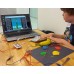 Makey Makey Kit Programação Fácil, Kit Educacional STEM, 8+, Crie seu Controle de jogos etc