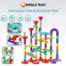 Corrida Bolinhas, Circuito Labirinto Brinquedo Montar 93pcs DIY Marble Run