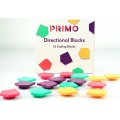 Directional Blocks for Cubetto Primo Toys 16 blocos direcionais p/ Jogo Cubetto