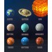 Sistema Solar DIY STEAM Montagem 775pcs 8+ Giratorio Manivela