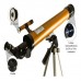 Telescopio Astronomico Refrator Até 100x + Material digital p/ estudo Astronomia