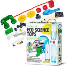 Kit 7 Experiencias Ciências, Brinquedo Ecológico Sustentável Educativo, Material Reciclado 5+